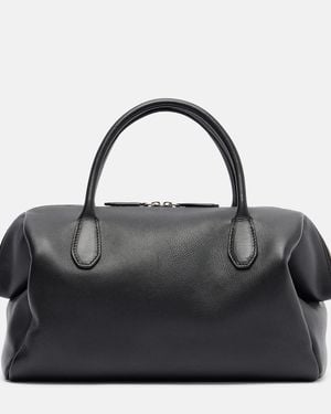 The Row Henkeltasche Faye Aus Leder - Schwarz