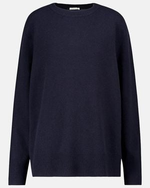 The Row Sibem Wool And Cashmere Jumper - Blue