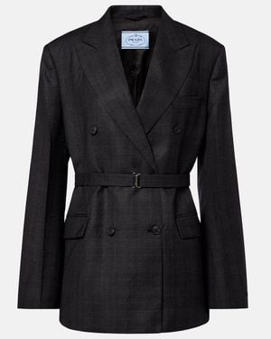 Prada Virgin Wool Jacket - Black