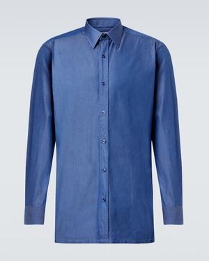 Charvet Denim Shirt - Blue