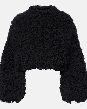 Alaïa Faux Fur Jacket - Black