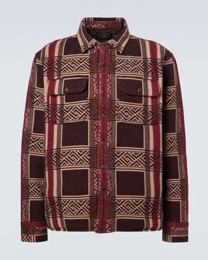 RRL Cotton Jacquard Overshirt - Multicolour