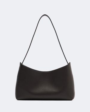 The Row Schultertasche Alma Small Aus Leder - Schwarz
