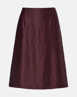 Vince Midirock Aus Satin - Lila