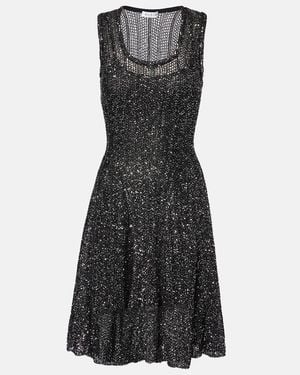 Alaïa Sequined Minidress - Black