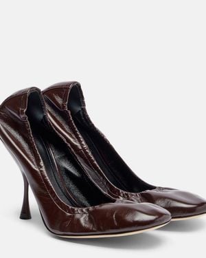 Phoebe Philo Leather Pumps - Brown