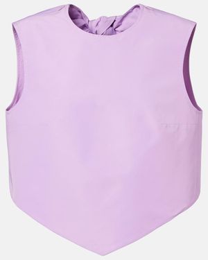 Patou Top Slees En Faya De Otoman - Morado