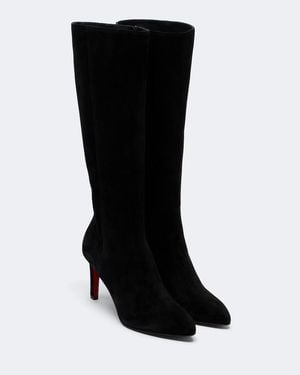 Christian Louboutin Botas Altas Fannylove De Ante - Negro
