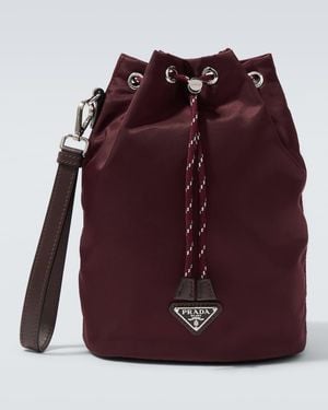 Prada Pouch Speedrock Re-Nylon - Rojo