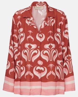 Adriana Degreas Printed Shirt - Red