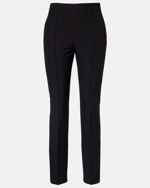 Roland Mouret Crepe Slim Pants - Blue