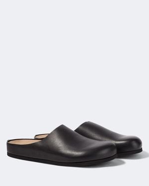 Common Projects Leather Clogs - Black