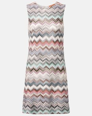 Missoni Zigzag Minidress - Grey