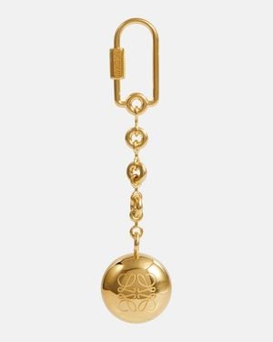 Loewe Taschenanhaenger Donut Anagram Pebble - Mettallic