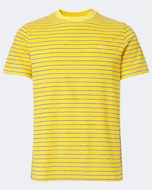 Loewe Camiseta Double L De Rizo En Mezcla De Algodon - Amarillo