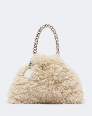 Stella McCartney Borsa A Spalla Falabella Mini - Neutro