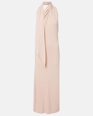 Altuzarra Vestido Midi Mitchell Con Bufanda - Rosa