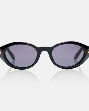 BVLGARI Serpenti Viper Oval Sunglasses - Blue