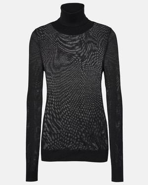TOTEME Wool And Silk Jumper - Black