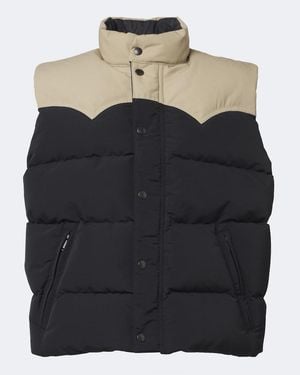 Canada Goose Chaleco De Plumas Douglas En Mezcla De Algodon - Negro