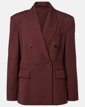 Brunello Cucinelli Blazer Aus Schurwolle - Lila