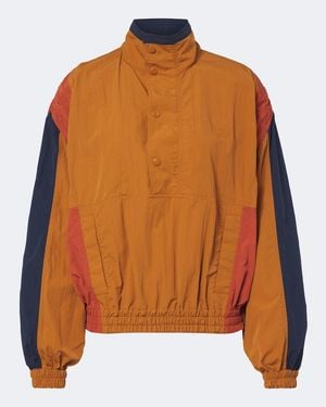 Saint Laurent Jacke Cassandre Aus Faille - Orange