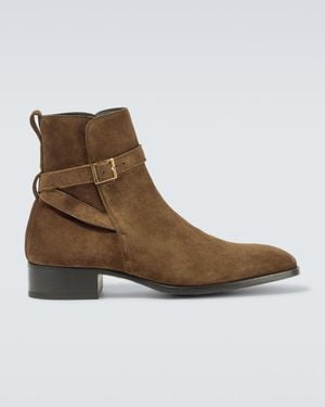 Tom Ford Kenneth Suede Ankle Boots - Brown