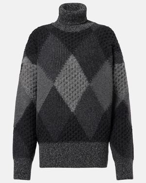 Stella McCartney Pullover Aus Schurwolle - Schwarz