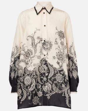 Zimmermann Rhiannon Relaxed Shirt - Multicolour