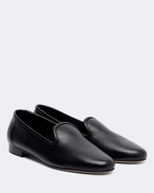 TOTEME Loafers Aus Leder - Schwarz