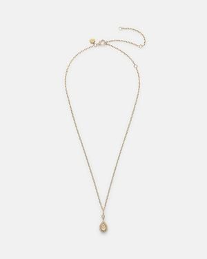 SHAY Collar Con Colgante De Oro De 18 Ct Con Diamantes - Blanco