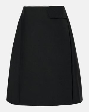 Co. A-Line Wrap Skirt - Black