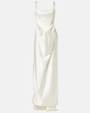 Vivienne Westwood Bridal Nova Camille Satin Gown - White