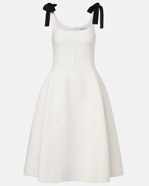 Givenchy Bow-Detail Midi Dress - White
