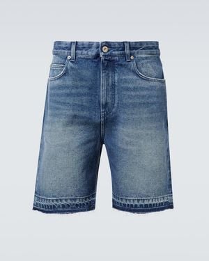 Loewe Paula's Ibiza Denim Shorts - Blue