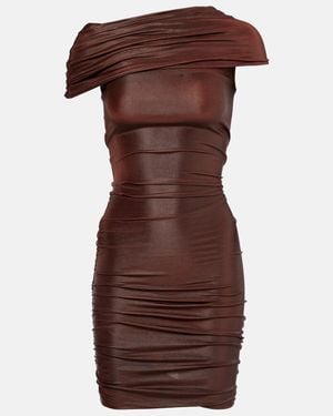 Rick Owens Lilies Lola Minidress - Brown
