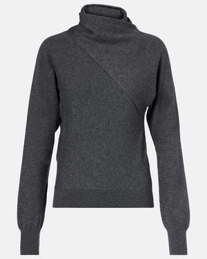 Tom Ford Pullover Aus Kaschmir Und Baumwolle - Grau