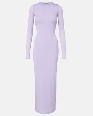Wardrobe NYC Jersey Maxi Dress - Purple