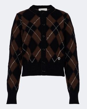 Ami Paris Cardigan - Nero