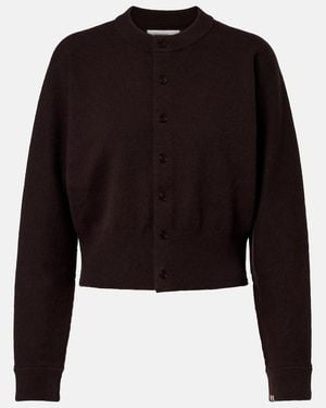 Extreme Cashmere Blouson Cashmere-Blend Cardigan - Black