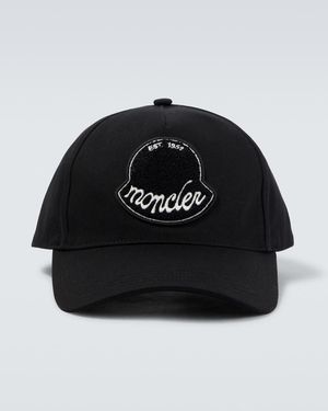 Moncler Logo Cap - Schwarz