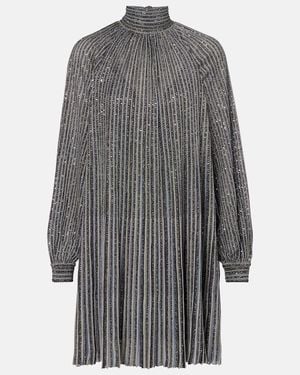 Missoni Lame Minidress - Grey