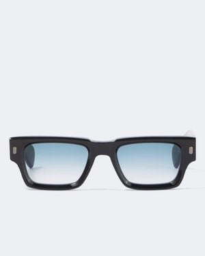 sato Sira Rectangular Glasses - Blue