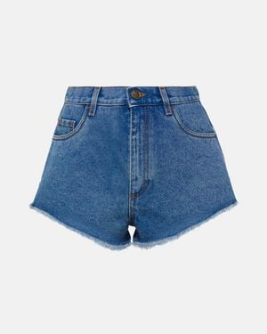 Etro Denim Shorts - Blue
