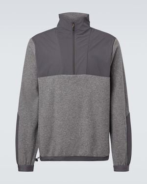 Sease Wool And Cashmere Jersey Jacket - Gray