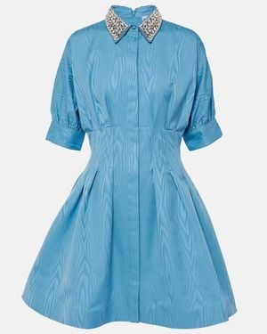 Rebecca Vallance Cielo Embellished Corset Dress - Blue