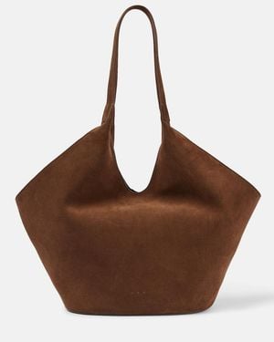 Aesther Ekme Phantom Large Suede Tote Bag - Brown