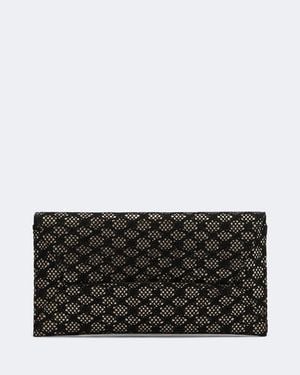 Aquazzura Verzierte Clutch Envelope Small - Schwarz