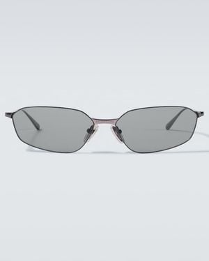 Balenciaga Invisible 2.0 Rectangular Sunglasses - Grey