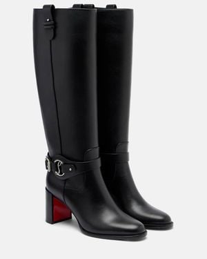 Christian Louboutin Dianouchette Botta 70 Knee-High Boots - Black
